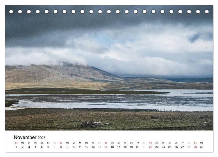 Produktbild: Eine Reise durch Georgien (Tischkalender 2026 DIN A5 quer), CALVENDO Monatskalender