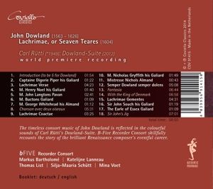 Produktbild: Lachrimae,or Seaven Teares/Dowland-Suite