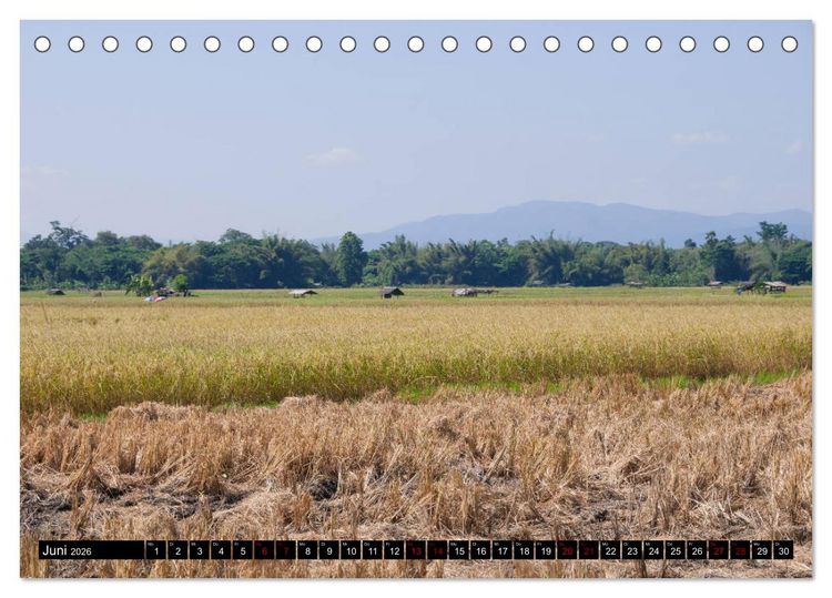 Produktbild: Thailand abseits der Str&auml;nde (Tischkalender 2026 DIN A5 quer), CALVENDO Monatskalender