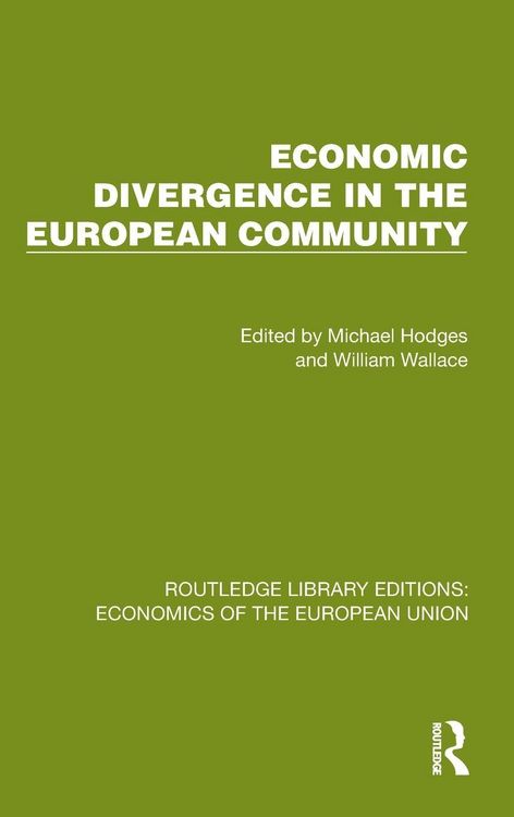 Produktbild: Economic Divergence in the European Community