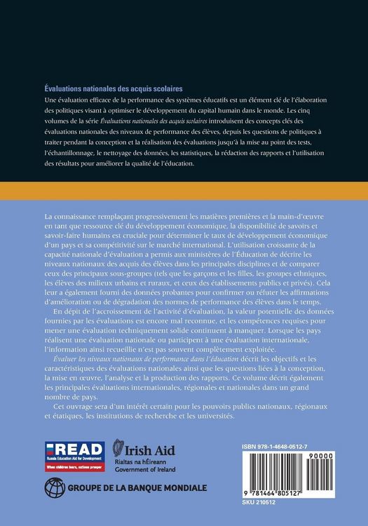 Produktbild: Evaluations Nationales Des Acquis Scolaires, Volume 1