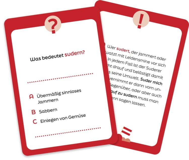 Produktbild: Servus! Das rot-wei&szlig;-rote Dialekte-Quiz