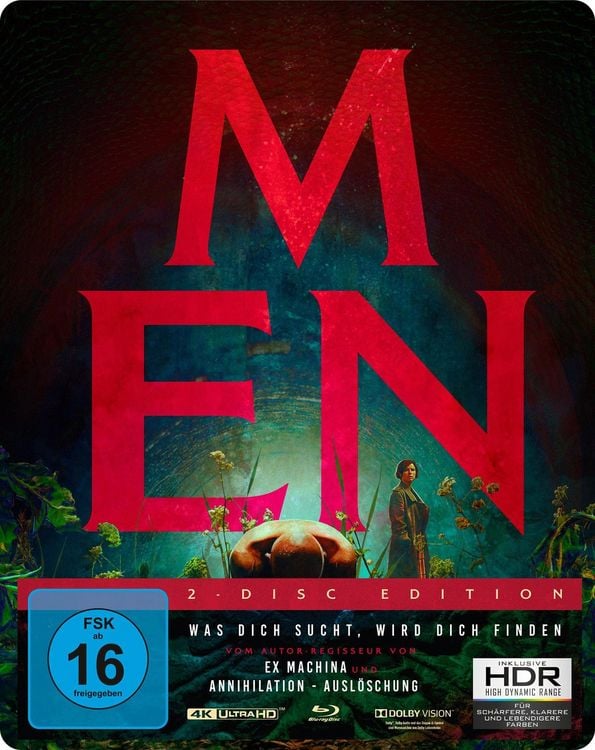 Produktbild: Men - Was dich sucht, wird dich finden - Steelbook (4K Ultra HD) (+ Blu-ray)