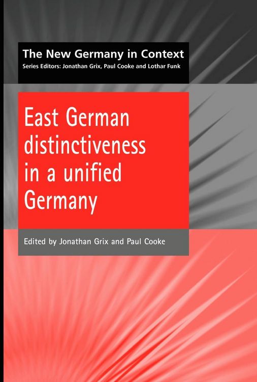 Produktbild: East German Distinctiveness in a Unified Germany