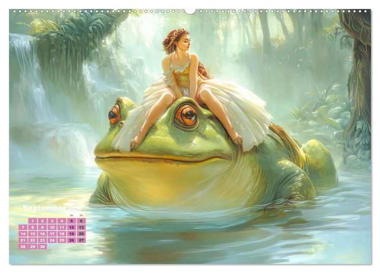 Produktbild: Fantasie ist Trumpf - Ein Blick in eine Fantasiewelt (Wandkalender 2026 DIN A2 quer), CALVENDO Monatskalender