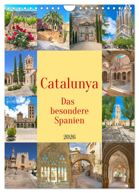 Produktbild: Catalunya, das besondere Spanien (Wandkalender 2026 DIN A4 hoch), CALVENDO Monatskalender