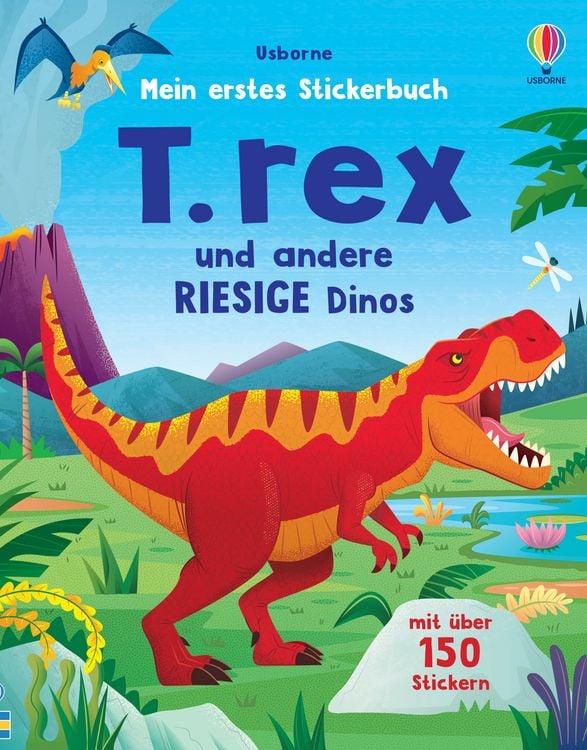 Produktbild: Mein erstes Stickerbuch: T. rex und andere RIESIGE Dinos