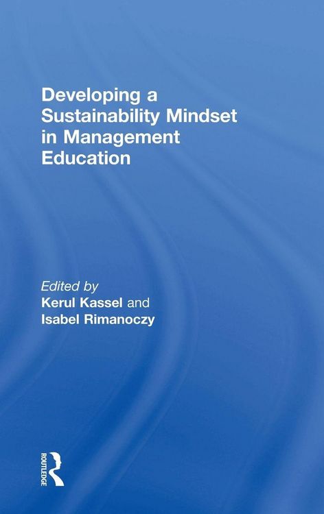 Produktbild: Developing a Sustainability Mindset in Management Education