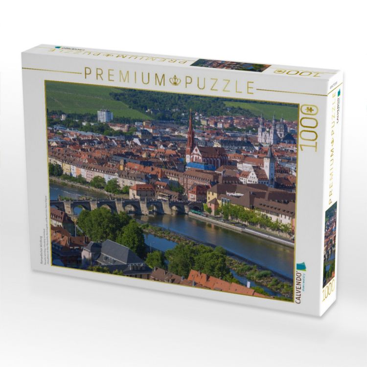 Produktbild: CALVENDO Puzzle Romantisches W&uuml;rzburg | 1000 Teile Lege-Gr&ouml;&szlig;e 64x48cm Foto-Puzzle f&uuml;r gl&uuml;ckliche Stunden