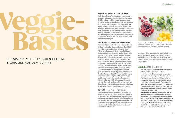 Produktbild: Vegetarisch express