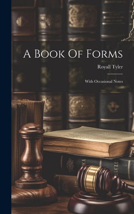 Produktbild: A Book Of Forms: With Occasional Notes