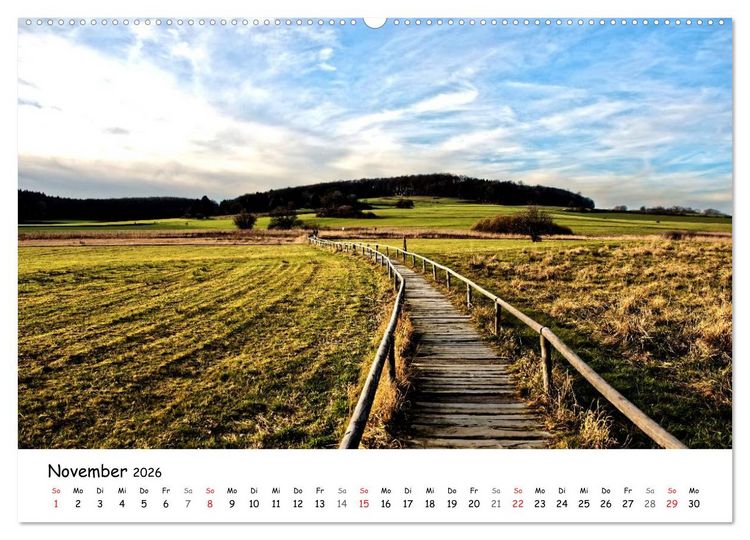 Produktbild: Impressionen von der Schw&auml;bischen Alb (Wandkalender 2026 DIN A2 quer), CALVENDO Monatskalender