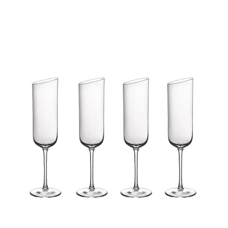 Produktbild: Villeroy & Boch Newmoon Sekt-/Champagnerglas, 4 St&uuml;ck