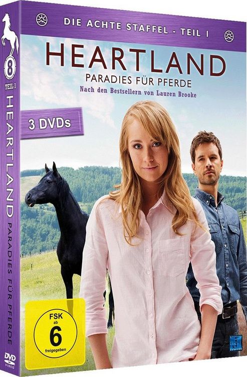 Produktbild: Heartland - Paradies f&uuml;r Pferde - Staffel 8.1: Episode 1-9 [3 DVDs]