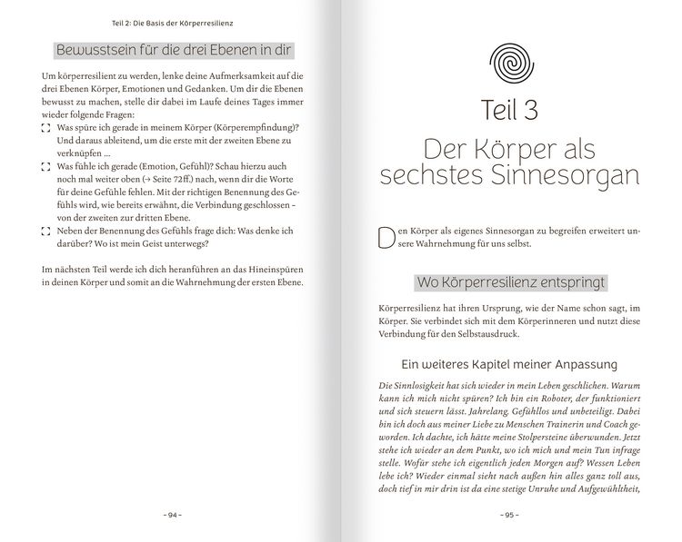 Produktbild: K&ouml;rperResilienz. Kopf und K&ouml;rper in Einklang bringen - so erreichst du Ruhe, Stabilit&auml;t und Widerstandskraft