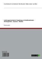 Produktbild: Leistungsorientierte Verg&uuml;tung in Kreditinstituten - Hintergr&uuml;nde - Chancen - Risiken