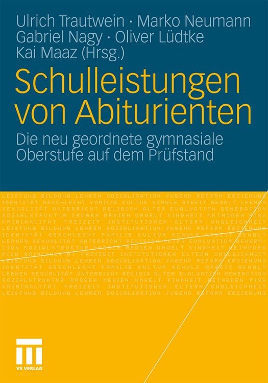 Produktbild: Schulleistungen von Abiturienten