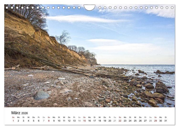 Produktbild: Ostseeheilbad Travem&uuml;nde - L&uuml;becks sch&ouml;nste Tochter (Wandkalender 2026 DIN A4 quer), CALVENDO Monatskalender