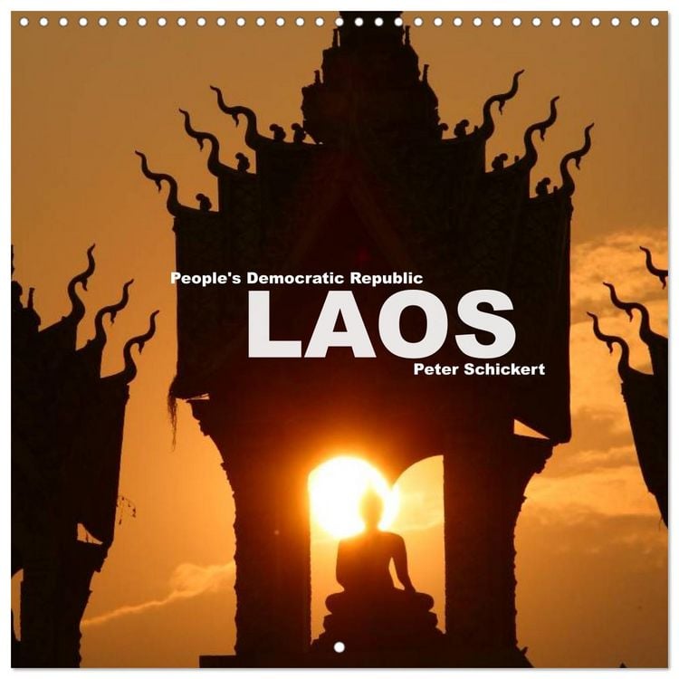 Produktbild: People's Democratic Republic - Laos (Wall Calendar 2026 12 &times; 12 Inch) CALVENDO 12 Month Wall Calendar