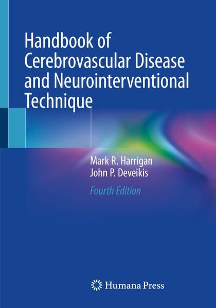 Produktbild: Handbook of Cerebrovascular Disease and Neurointerventional Technique