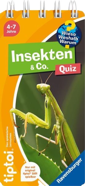 Produktbild: tiptoi&reg; Wieso? Weshalb? Warum? Quiz - Insekten & Co.