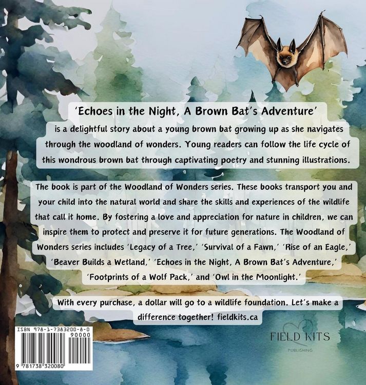 Produktbild: Echoes in the Night, A Brown Bat's Adventure
