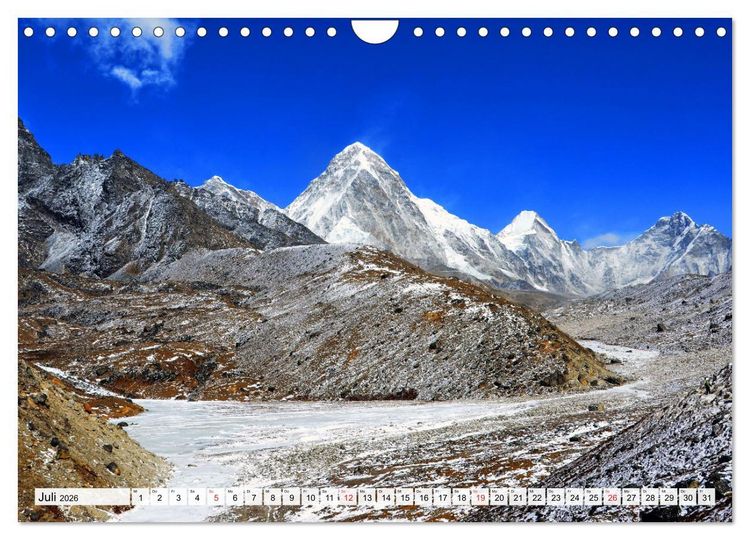 Produktbild: Traumtrekking in NEPAL (Wandkalender 2026 DIN A4 quer), CALVENDO Monatskalender
