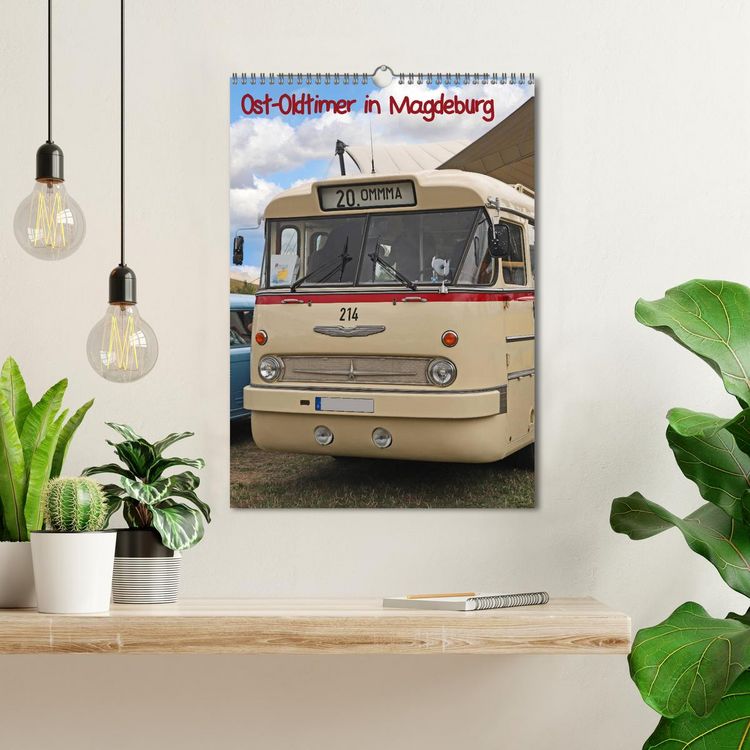 Produktbild: Ost-Oldtimer in Magdeburg (Wandkalender 2026 DIN A3 hoch), CALVENDO Monatskalender