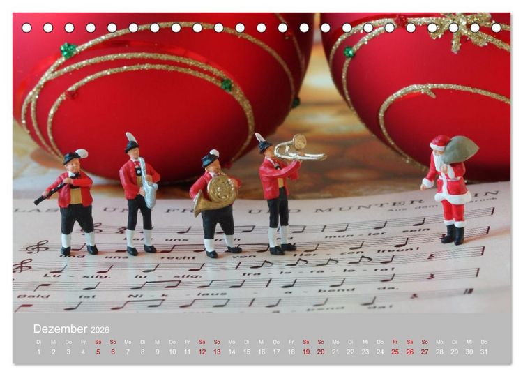 Produktbild: Das zweite Leben von Miniatur-Figuren (Tischkalender 2026 DIN A5 quer), CALVENDO Monatskalender