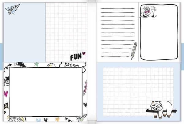 Produktbild: Sticky Notes Visual words