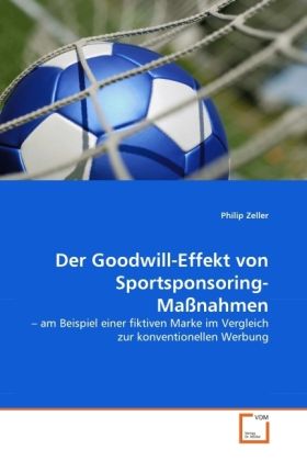 Produktbild: Zeller, P: Goodwill-Effekt von Sportsponsoring-Ma&szlig;nahmen