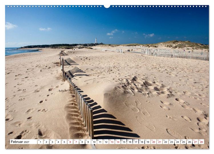 Produktbild: Momente einer Reise - Costa de la Luz (Wandkalender 2027 DIN A2 quer), CALVENDO Monatskalender