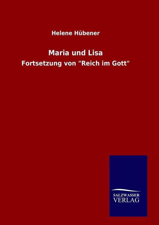 Produktbild: Maria und Lisa