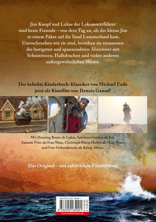 Produktbild: Jim Knopf: Jim Knopf und Lukas der Lokomotivf&uuml;hrer &ndash; Filmbuch