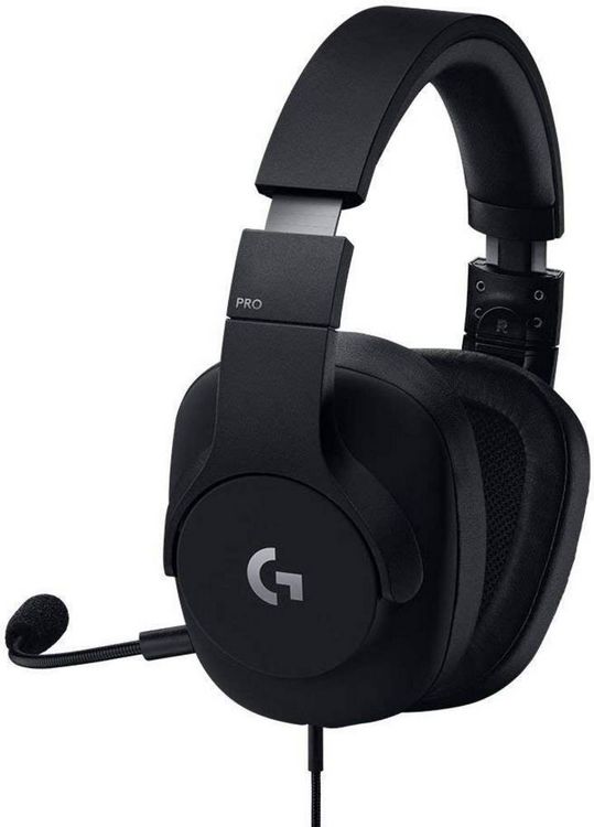 Produktbild: Logitech Gaming G Pro X Gaming Over Ear Headset kabelgebunden 7.1 Surround Schwarz Mikrofon-Rauschunterdrückung, Noise Cancelling Lautstärkeregelun