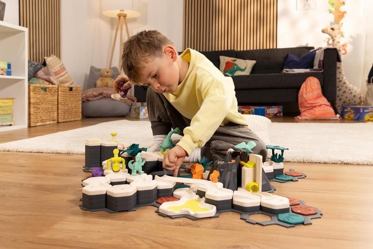 Produktbild: GraviTrax Junior - Starter-Set XXL Dino