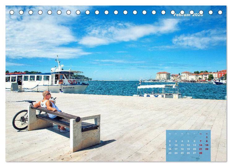 Produktbild: POREC in Magie getaucht! (Tischkalender 2026 DIN A5 quer), CALVENDO Monatskalender