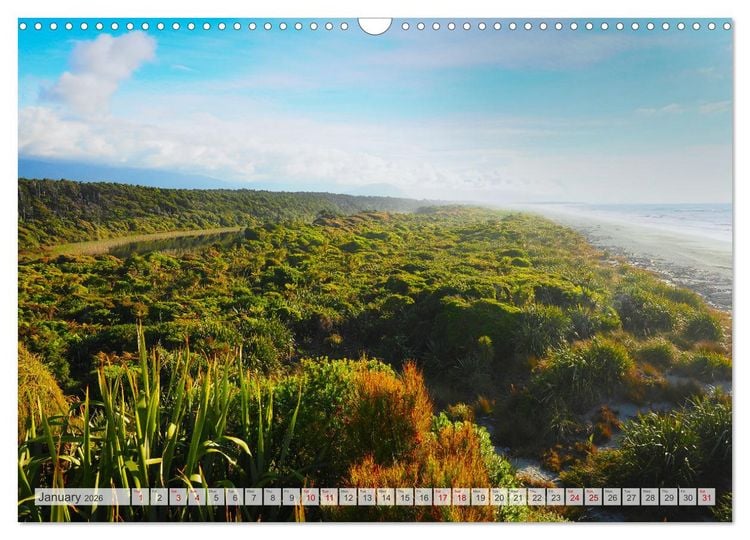 Produktbild: Breathtaking New Zealand (Wall Calendar 2026 DIN A3 landscape), CALVENDO 12 Month Wall Calendar