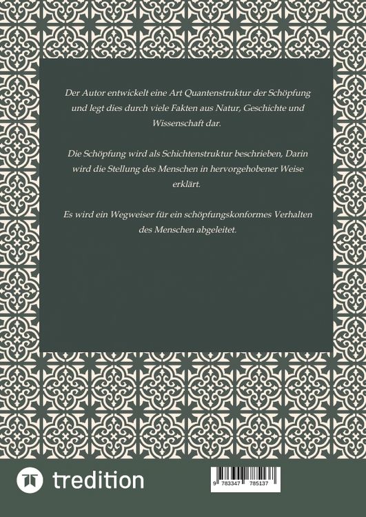 Produktbild: Sch&ouml;pfung und Zahl, Theodizee, Harmonik, Kabbala, Esoterik, Mysterium der Zahl,