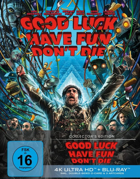 Produktbild: Good Luck, Have Fun, Don't Die - Collector's Edition (4K Ultra HD) (+ Blu-ray)