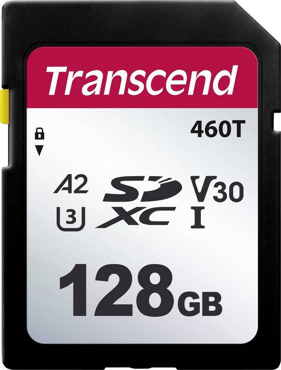 Produktbild: Transcend TS128GSDC460T-VS1 SD-Karte Retail 128GB
