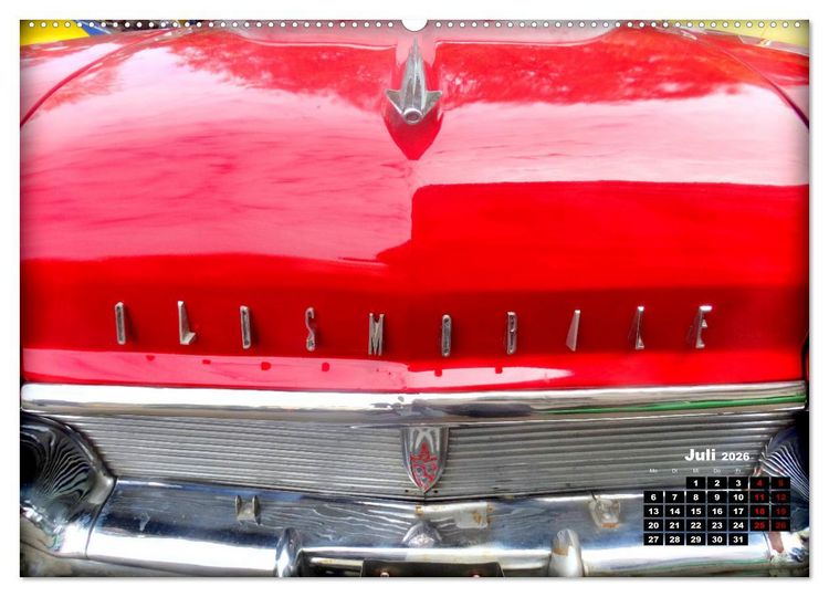 Produktbild: Der rote Star . Oldsmobile Starfire 98 (hochwertiger Premium Wandkalender 2026 DIN A2 quer), Kunstdruck in Hochglanz