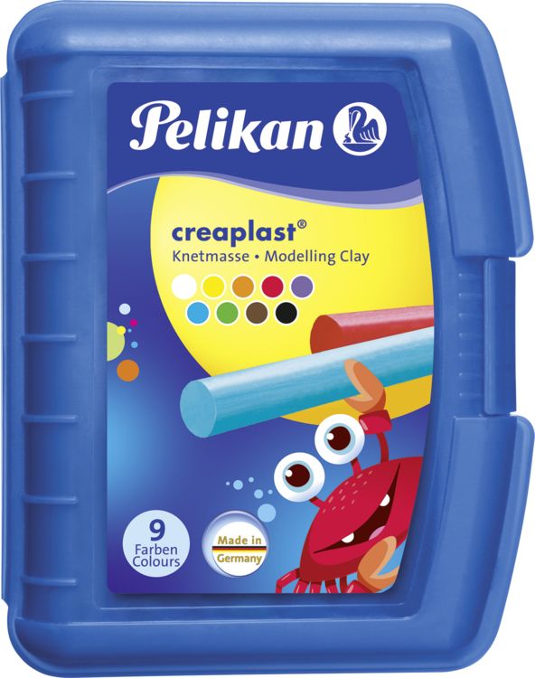 Produktbild: Pelikan Knete Creaplast&reg; 9 verschiedene Farben