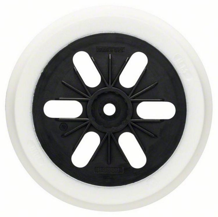 Produktbild: Bosch Accessories 2608601115 Schleifteller weich, 150 mm, f&uuml;r GEX 125-150 AVE, GEX 150 AC, GEX 150 Durchmesser 150 mm Passend f&uuml;r (Details) Exzenter