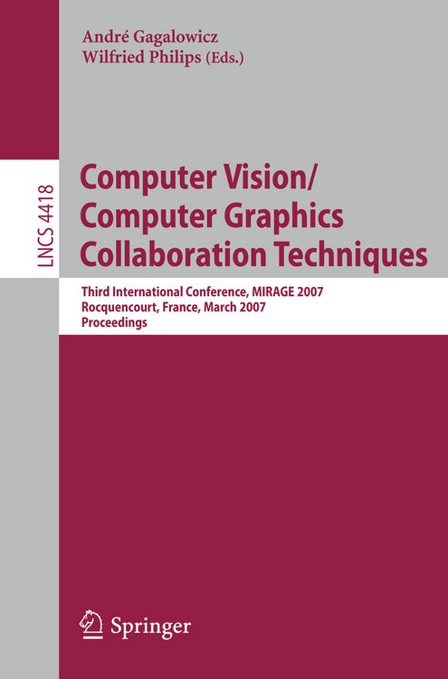 Produktbild: Computer Vision/Computer Graphics Collaboration Techniques