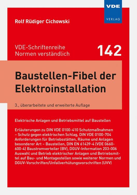 Produktbild: Baustellen-Fibel der Elektroinstallation