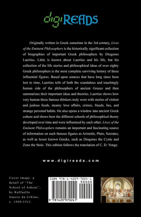 Produktbild: Lives of the Eminent Philosophers