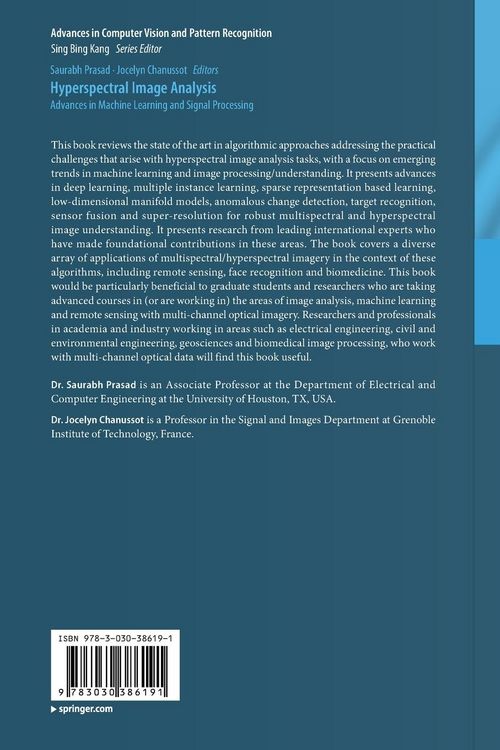 Produktbild: Hyperspectral Image Analysis