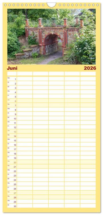 Produktbild: Familienplaner 2026 - Altes Hameln mit 5 Spalten (Wandkalender, 21 x 45 cm) CALVENDO