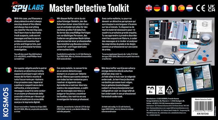 Produktbild: Spy Labs Master Detective Toolkit V1
